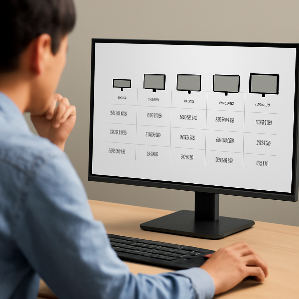 모니터가격 대표 이미지